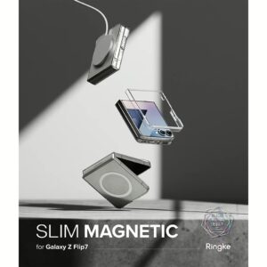 Ringke รุ่น Slim Magnetic - เคส Galaxy Z Flip 7 - สี Clear