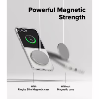 Ringke รุ่น Slim Magnetic - เคส Galaxy Z Flip 7 - สี Clear