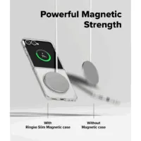 Ringke รุ่น Slim Magnetic - เคส Galaxy Z Flip 7 - สี Clear