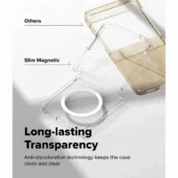 Ringke รุ่น Slim Magnetic - เคส Galaxy Z Flip 7 - สี Clear