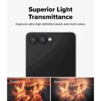 Ringke รุ่น Camera Lens Frame Glass - กระจกเลนส์กล้อง Galaxy Z Flip 7 (ฟิล์ม2ชิ้น)