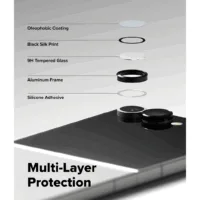 Ringke รุ่น Camera Lens Frame Glass - กระจกเลนส์กล้อง Galaxy Z Flip 7 (ฟิล์ม2ชิ้น)