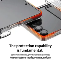 Araree รุ่น Nukin 360 - เคส Galaxy Z Flip 7 - สี Clear Matte