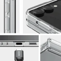 Araree รุ่น Nukin 360 - เคส Galaxy Z Flip 7 - สี Clear Matte