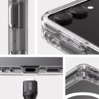 Araree รุ่น Duple M - เคส Galaxy Z Flip 7 - สี Clear