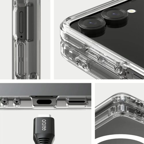 Araree รุ่น Duple M - เคส Galaxy Z Flip 7 - สี Clear - Image 11