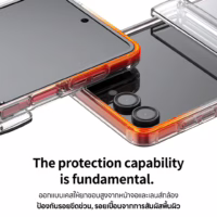 Araree รุ่น Duple 360 M - เคส Galaxy Z Flip 7 - สี Clear