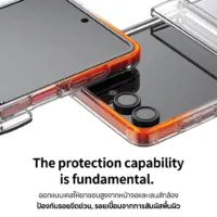 Araree รุ่น Duple 360 M - เคส Galaxy Z Flip 7 - สี Clear