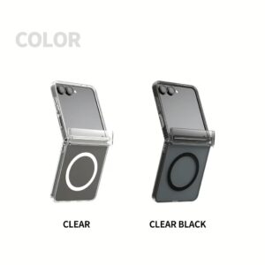 Araree รุ่น Duple 360 M - เคส Galaxy Z Flip 7 - สี Clear Black