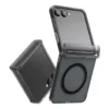 Araree รุ่น Duple 360 M - เคส Galaxy Z Flip 7 - สี Clear Black