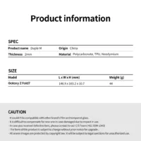 Araree รุ่น Duple M - เคส Galaxy Z Fold 7 - สี Clear