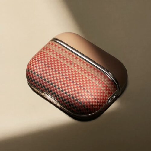 Pitaka รุ่น Aramid Fiber Magnetic Case - เคส AirPods Pro 2 - สี Sunset - Image 4