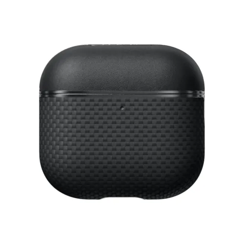 Pitaka รุ่น Aramid Fiber Magnetic Case - เคส AirPods 4 - สี Black/Gray