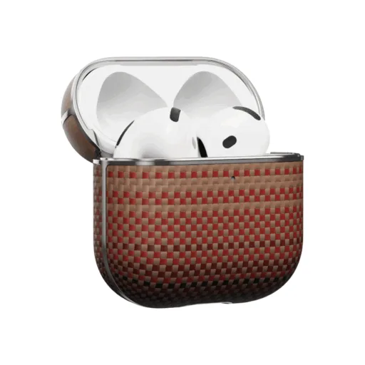 Pitaka รุ่น Aramid Fiber Magnetic Case - เคส AirPods 4 - สี Sunset