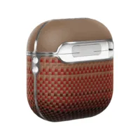 Pitaka รุ่น Aramid Fiber Magnetic Case - เคส AirPods 4 - สี Sunset