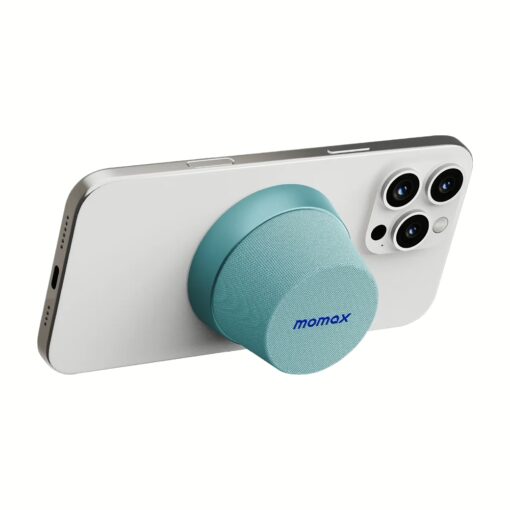 Momax รุ่น 1-Vibe Go - ลำโพง Magnetic - สี Blue - Image 2