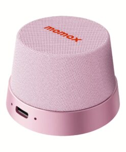Momax รุ่น 1-Vibe Go - ลำโพง Magnetic - สี Pink