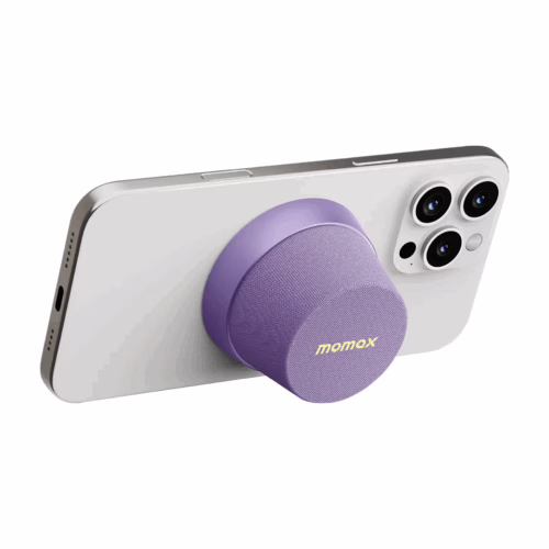 Momax รุ่น 1-Vibe Go - ลำโพง Magnetic - สี Purple