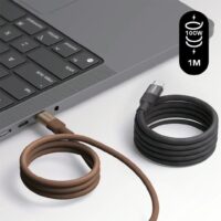 Momax สายชาร์จ รุ่น Mag.Link ชาร์จไว PD QC 3.0 100W USB-C to C (ยาว 1m) - สี Green