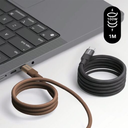 Momax สายชาร์จ รุ่น Mag.Link ชาร์จไว PD QC 3.0 100W USB-C to C (ยาว 1m) - สี Red - Image 3