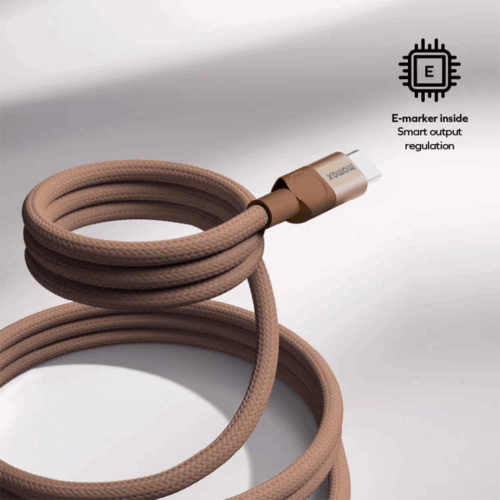 Momax สายชาร์จ รุ่น Mag.Link ชาร์จไว PD QC 3.0 100W USB-C to C (ยาว 1m) - สี Blue