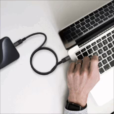 Momax สายชาร์จ รุ่น Mag.Link ชาร์จไว PD QC 3.0 100W USB-C to C (ยาว 1m) - สี Orange - Image 5
