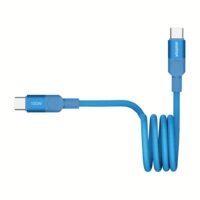 Momax สายชาร์จ รุ่น Mag.Link ชาร์จไว PD QC 3.0 100W USB-C to C (ยาว 1m) - สี Blue