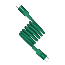 Momax สายชาร์จ รุ่น Mag.Link ชาร์จไว PD QC 3.0 100W USB-C to C (ยาว 1m) - สี Green