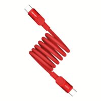 Momax สายชาร์จ รุ่น Mag.Link ชาร์จไว PD QC 3.0 100W USB-C to C (ยาว 1m) - สี Red