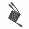Momax สายชาร์จ 2 in 1 รุ่น Mag.Link ชาร์จไว PD QC 3.0 100W USB-C to C (ยาว 2m) - สี Black
