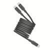 Momax สายชาร์จ 2 in 1 รุ่น Mag.Link ชาร์จไว PD QC 3.0 100W USB-C to C (ยาว 2m) - สี Black