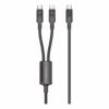 Momax สายชาร์จ 2 in 1 รุ่น Mag.Link ชาร์จไว PD QC 3.0 100W USB-C to C (ยาว 2m) - สี Black