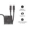 Momax สายชาร์จ 2 in 1 รุ่น Mag.Link ชาร์จไว PD QC 3.0 100W USB-C to C (ยาว 2m) - สี Black