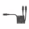 Momax สายชาร์จ 2 in 1 รุ่น Mag.Link ชาร์จไว PD QC 3.0 100W USB-C to C (ยาว 2m) - สี Black