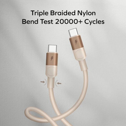 Momax สายชาร์จ 2 in 1 รุ่น Mag.Link ชาร์จไว PD QC 3.0 100W USB-C to C (ยาว 2m) - สี Black - Image 7