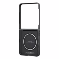 Pitaka รุ่น Ultra-Slim Case - เคส Galaxy Z Flip 7 - สี Black/Grey