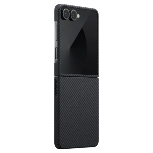 Pitaka รุ่น Ultra-Slim Case - เคส Galaxy Z Flip 7 - สี Black/Grey