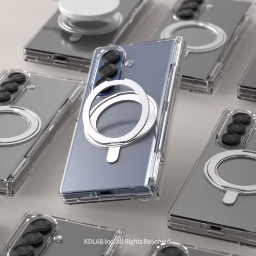 Araree รุ่น Nukin 360 M Stand - เคส Galaxy Z Fold 7 - สี Clear - Image 4