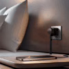 Momax หัวชาร์จ+หัวแปลงปลั๊กไฟ รุ่น 1-World2 AC 2 ช่อง 3-Port PD65W+ GAN 20W+USB-A18W รองรับ Plug Type-A - สี Black