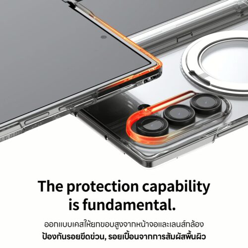 Araree รุ่น Nukin 360 M Stand - เคส Galaxy Z Fold 7 - สี Clear - Image 8