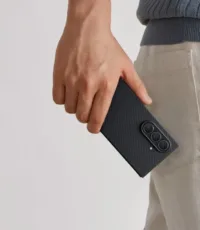 Pitaka รุ่น Ultra-Slim Case - เคสเฉพาะฝาหลัง Galaxy Z Fold 7 - สี Black/Grey