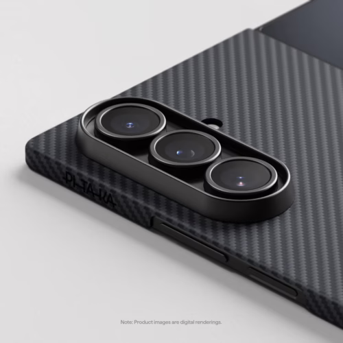 Pitaka รุ่น Ultra-Slim Case - เคสเฉพาะฝาหลัง Galaxy Z Fold 7 - สี Black/Grey - Image 5
