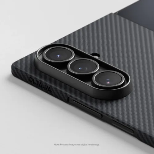 Pitaka รุ่น Ultra-Slim Case - เคสเฉพาะฝาหลัง Galaxy Z Fold 7 - สี Black/Grey