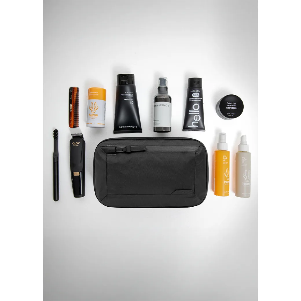Sympl รุ่น Dopp Kit (X-Pac) - กระเป๋าอเนกประสงค์ - สี Black 2 Sympl รุ่น Dopp Kit (X-Pac) - กระเป๋าอเนกประสงค์ - สี Black - Image 2