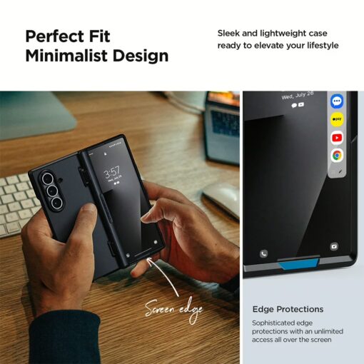 VRS รุ่น Terra Guard Modern - เคส Galaxy Z Fold 7 - สี Black - Image 7