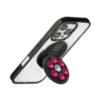 Casetify รุ่น Snappy Snap Stick Grip Stand - ขาตั้งและตัวดูด - สี Pink Blossom