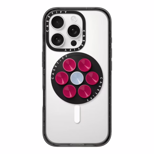 Casetify รุ่น Snappy Snap Stick Grip Stand - ขาตั้งและตัวดูด - สี Pink Blossom - Image 2