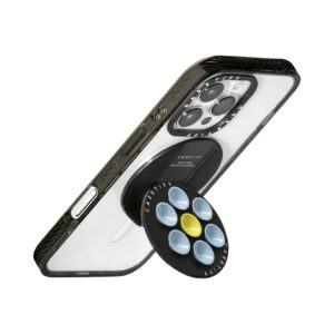 Casetify รุ่น Snappy Snap Stick Grip Stand - ขาตั้งและตัวดูด - สี Blue Bloom