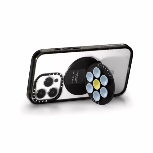 Casetify รุ่น Snappy Snap Stick Grip Stand - ขาตั้งและตัวดูด - สี Blue Bloom - Image 5