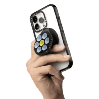 Casetify รุ่น Snappy Snap Stick Grip Stand - ขาตั้งและตัวดูด - สี Blue Bloom